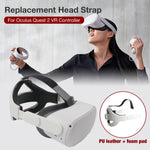 VR-komfortabler Ersatz-Headset, VR-Zubehör Gewichtsverlust-Stirnband, für Oculus Quest 2, Gewichtsverlust-Stirnband