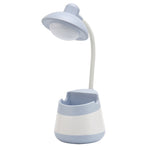 USB-Ladung LED Schreibtischlampe Augenschutz Lampe mit Stifthalter und Handyhalter, CS276-1 Pink, CS276-1 Blau, CS276-1 Grün, CS276-1 Gelb, CS276-1 Schwarz, CS276-3 Pink, CS276-3 Blau, CS276-3 Grün, CS276-3 Gelb, CS276-3 Schwarz, CS276-4 Pink         ...