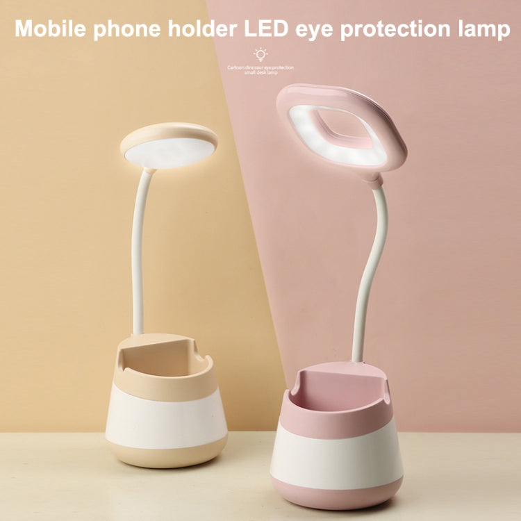 USB-Ladung LED Schreibtischlampe Augenschutz Lampe mit Stifthalter und Handyhalter, CS276-1 Pink, CS276-1 Blau, CS276-1 Grün, CS276-1 Gelb, CS276-1 Schwarz, CS276-3 Pink, CS276-3 Blau, CS276-3 Grün, CS276-3 Gelb, CS276-3 Schwarz, CS276-4 Pink         ...