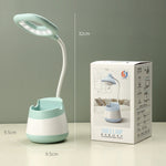 USB-Ladung LED Schreibtischlampe Augenschutz Lampe mit Stifthalter und Handyhalter, CS276-1 Pink, CS276-1 Blau, CS276-1 Grün, CS276-1 Gelb, CS276-1 Schwarz, CS276-3 Pink, CS276-3 Blau, CS276-3 Grün, CS276-3 Gelb, CS276-3 Schwarz, CS276-4 Pink         ...
