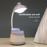 USB-Ladung LED Schreibtischlampe Augenschutz Lampe mit Stifthalter und Handyhalter, CS276-1 Pink, CS276-1 Blau, CS276-1 Grün, CS276-1 Gelb, CS276-1 Schwarz, CS276-3 Pink, CS276-3 Blau, CS276-3 Grün, CS276-3 Gelb, CS276-3 Schwarz, CS276-4 Pink         ...