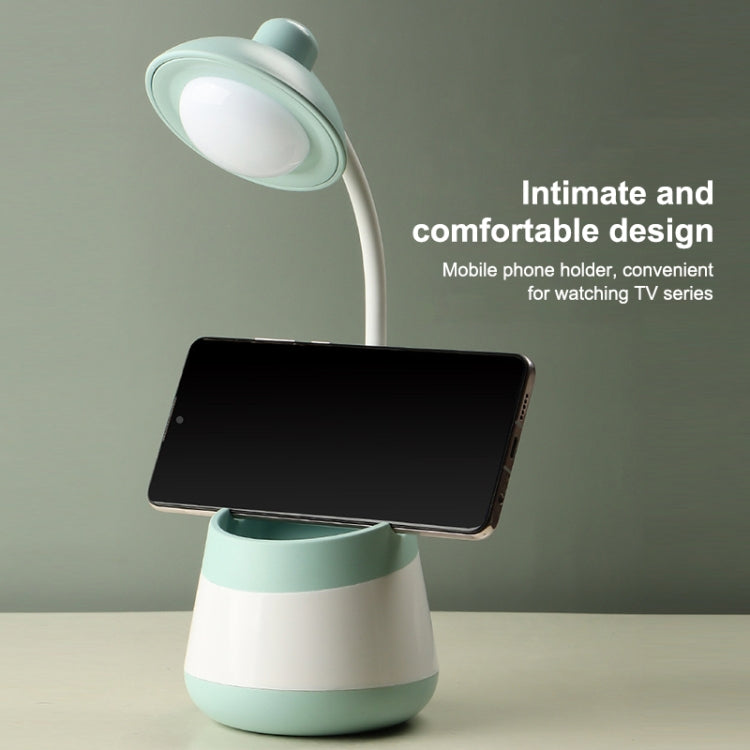 USB-Ladung LED Schreibtischlampe Augenschutz Lampe mit Stifthalter und Handyhalter, CS276-1 Pink, CS276-1 Blau, CS276-1 Grün, CS276-1 Gelb, CS276-1 Schwarz, CS276-3 Pink, CS276-3 Blau, CS276-3 Grün, CS276-3 Gelb, CS276-3 Schwarz, CS276-4 Pink         ...
