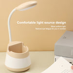 USB-Ladung LED Schreibtischlampe Augenschutz Lampe mit Stifthalter und Handyhalter, CS276-1 Pink, CS276-1 Blau, CS276-1 Grün, CS276-1 Gelb, CS276-1 Schwarz, CS276-3 Pink, CS276-3 Blau, CS276-3 Grün, CS276-3 Gelb, CS276-3 Schwarz, CS276-4 Pink         ...
