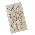 2 Stk. Bordüre Silikonform Fondantform Kuchen Dekorationswerkzeuge Schokoladenform, Bordüre Silikonform