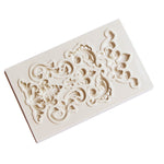 2 Stk. Bordüre Silikonform Fondantform Kuchen Dekorationswerkzeuge Schokoladenform, Bordüre Silikonform