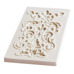 2 Stk. Bordüre Silikonform Fondantform Kuchen Dekorationswerkzeuge Schokoladenform, Bordüre Silikonform