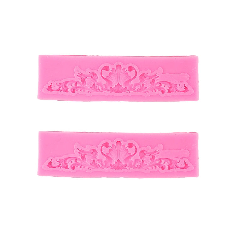 2 Stück Fondant Kuchen Silikonform Hohle Geprägte Rahmen Retro Fotorahmenform