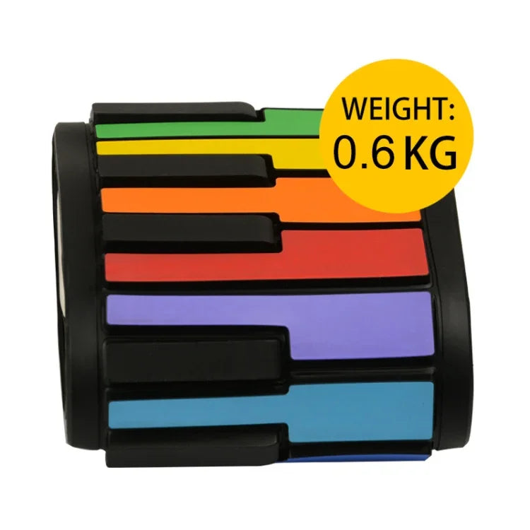 HUA008-49 Handgerolltes, faltbares Kinderklavier mit 49 Tasten, 49 Tasten