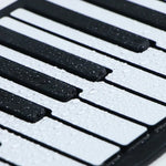 MIDI88 88-Tasten Handgerolltes Faltklavier Professionelles MIDI-Softkeyboard Simuliertes Übungsklavier Tragbares Faltbares elektronisches Klavier, 88 Tasten