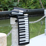 MIDI88 88-Tasten Handgerolltes Faltklavier Professionelles MIDI-Softkeyboard Simuliertes Übungsklavier Tragbares Faltbares elektronisches Klavier, 88 Tasten
