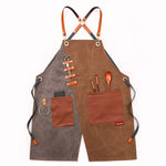 Jeansschürze Friseur Milch Teeladen Kellner Overalls, Grau-gelber Schultergurt, Blau-weißer Schultergurt, Grün-gelber Schultergurt, Grau-grüner Schultergurt, Grau-gelber Hakengurt, Blau-weißer Hakengurt, Grün-gelber Hakengurt, Grau-grüner Hakengurt