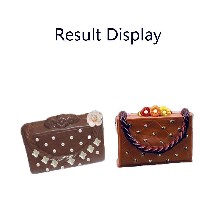 3D Damen Ledertasche Schokoladenform Schokoladentaschenform, Damen Ledertaschenform