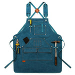 Segeltuchschürze Friseur Rösten Cafe Gartenarbeit Holzbearbeitung Arbeitskleidung für Männer und Frauen, Erwachsenenmodelle, für Kinder 47cm, für Kinder 57cm