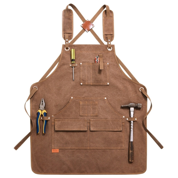 Segeltuchschürze Friseur Rösten Cafe Gartenarbeit Holzbearbeitung Arbeitskleidung für Männer und Frauen, Erwachsenenmodelle, für Kinder 47cm, für Kinder 57cm