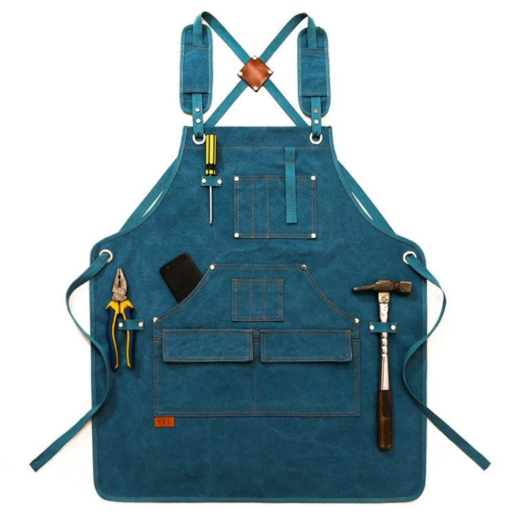 Segeltuchschürze Friseur Rösten Cafe Gartenarbeit Holzbearbeitung Arbeitskleidung für Männer und Frauen, Erwachsenenmodelle, für Kinder 47cm, für Kinder 57cm