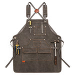 Segeltuchschürze Friseur Rösten Cafe Gartenarbeit Holzbearbeitung Arbeitskleidung für Männer und Frauen, Erwachsenenmodelle, für Kinder 47cm, für Kinder 57cm