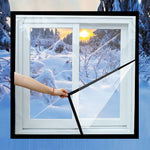 Fenster winddichte warme Folie innen, luftdicht, schalldicht, doppellagige Isolierung, 1.0x1.0M, 1.2x0.8M, 1.2x1.0 M, 1.2x1.2M, 1.2x1.5M, 1.2x2.0M, 1.3x1.5M, 1.4x1.8M, 1.5x1.0M, 1.5x1.5M, 1.5x1.8M, 1.5x2.0M, 1.6x1.2, 1.6x1.4M, 1.6x1.6M, 1.6x1.8M, 1.6x2.2M