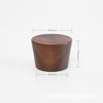 5 in 1 Solid Wood Coat Hook Wall Nail-Free Strong Sticky Hook, Nail-Free Strong Sticky Hook