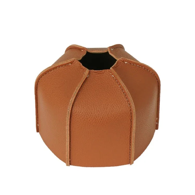 Outdoor Camping Flachgastank Lederhülle Camping Dampflampe Kraftstofftank PU Schutzhülle, Für 230g Gastank, Für 450g Gastank