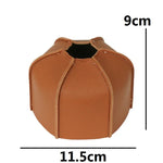 Outdoor Camping Flachgastank Lederhülle Camping Dampflampe Kraftstofftank PU Schutzhülle, Für 230g Gastank, Für 450g Gastank
