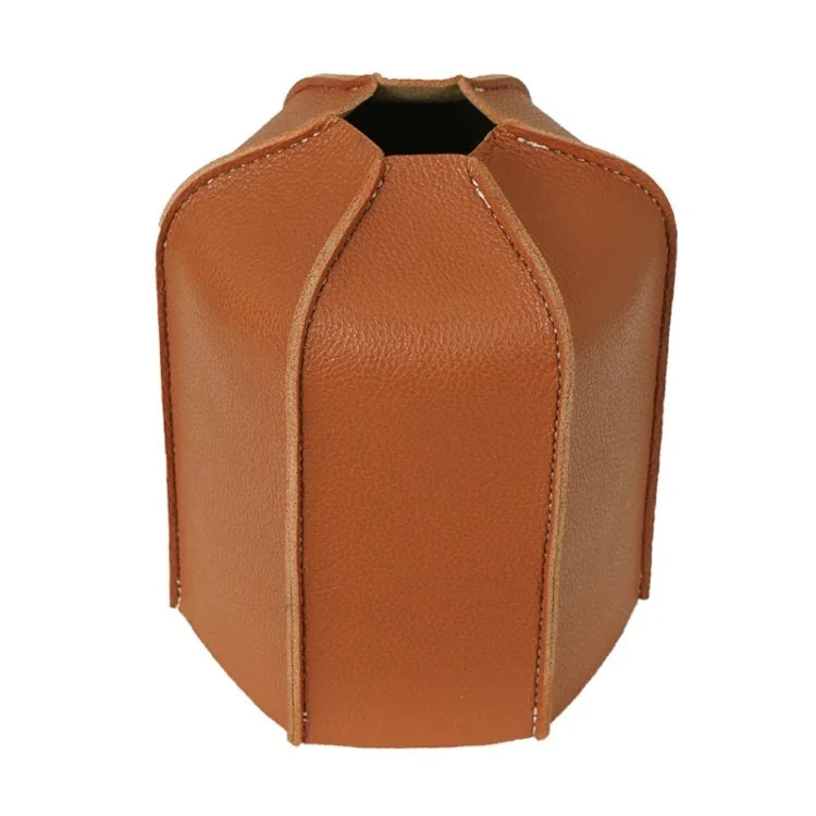 Outdoor Camping Flachgastank Lederhülle Camping Dampflampe Kraftstofftank PU Schutzhülle, Für 230g Gastank, Für 450g Gastank