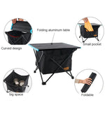 CLS Outdoor Klapptisch für Picknicktisch, Aufbewahrungs-Hängetasche, tragbare unsichtbare Tasche, Aufbewahrungs-Hängetasche, Stil:, kleine Tasche, große Tasche, Tisch klein + kleine Tasche, Tisch mittel + große Tasche