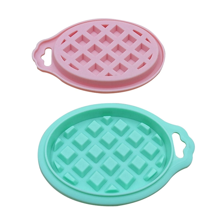 5-in-1 Lebensmittelqualität Silikon-Waffelform Küchen-Kuchenset Backzubehör, Rot, Grün, Beige, Rosa