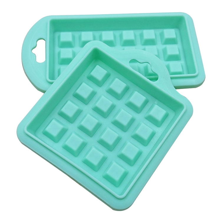 5-in-1 Lebensmittelqualität Silikon-Waffelform Küchen-Kuchenset Backzubehör, Rot, Grün, Beige, Rosa