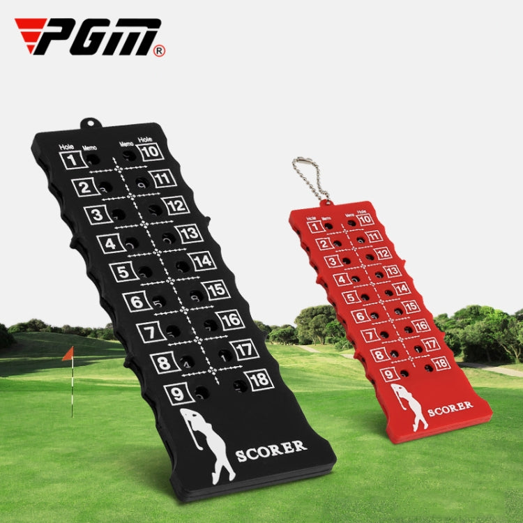 PGM Golf-Punktestandgerät 18-Loch quadratisches Punktestandgerät Golfzubehör, zufällige Farblieferung, 18-Loch quadratisch