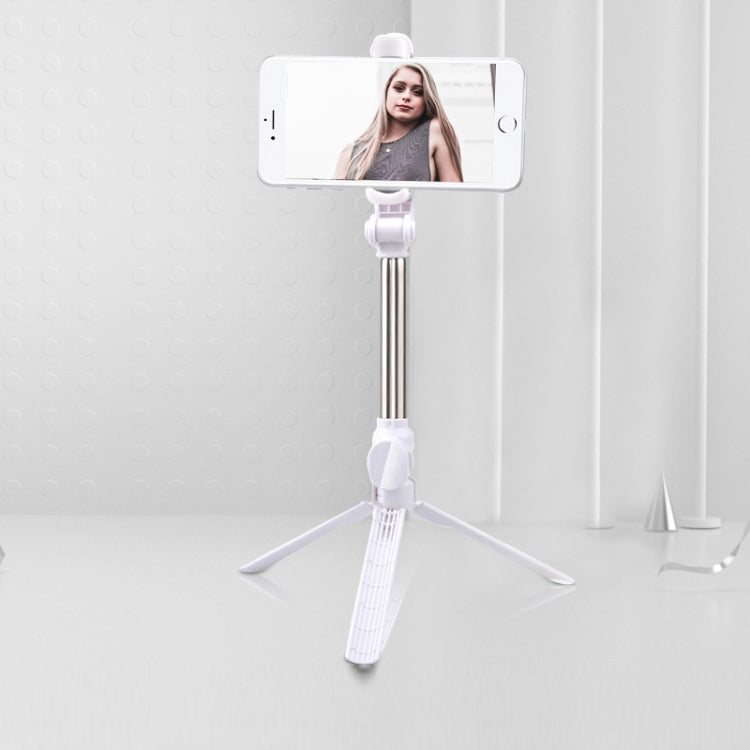 Bluetooth Stativ Selfie-Stick Live Handyhalter, Schwarz, Weiß, Pink