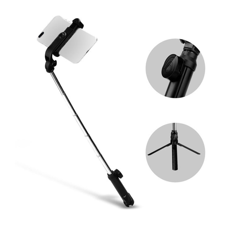 Bluetooth Stativ Selfie-Stick Live Handyhalter, Schwarz, Weiß, Pink
