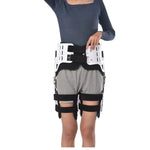 Hüftgelenksfixationsorthese bei Paraplegie, Oberschenkelhalsfrakturorthese, links Einheitsgröße, rechts Einheitsgröße, beidseitig Einheitsgröße