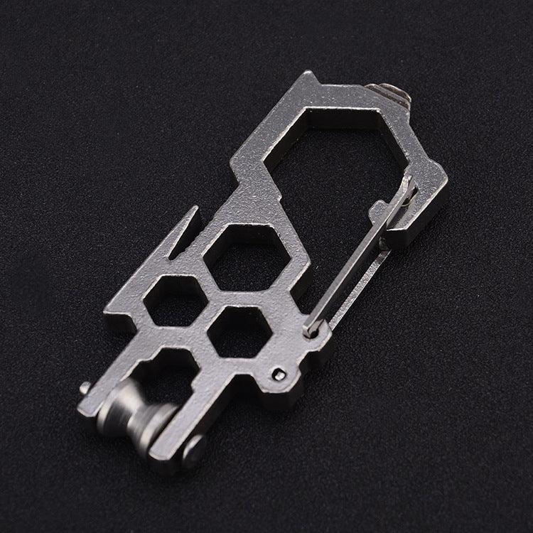 Professioneller tragender multifunktionaler Karabiner Outdoor Survive Gadget, Überlebenswerkzeug