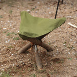 Outdoor-Camping Wasserdichtes Canvas Tragbares Dreieckshocker-Tuch