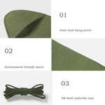 Outdoor-Camping Wasserdichtes Canvas Tragbares Dreieckshocker-Tuch