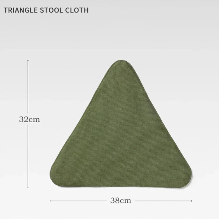 Outdoor-Camping Wasserdichtes Canvas Tragbares Dreieckshocker-Tuch