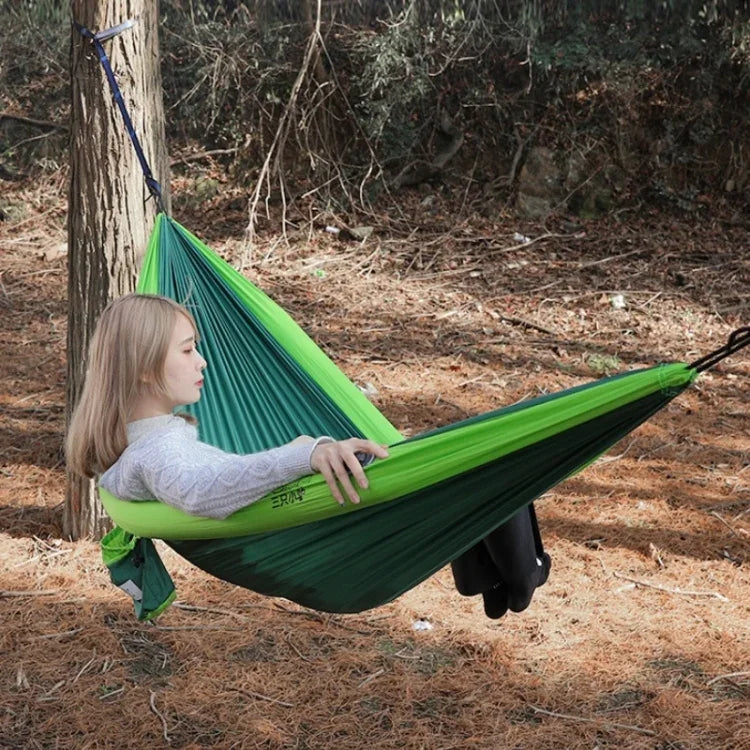 Aufblasbare Outdoor-Doppelhängematte Anti-Rollover-Camping-Schaukel, Größe: 270x140cm, 270x140cm Aufblasbar Grün, 270x140cm Aufblasbar Blau, 270x140cm Aufblasbar Khaki