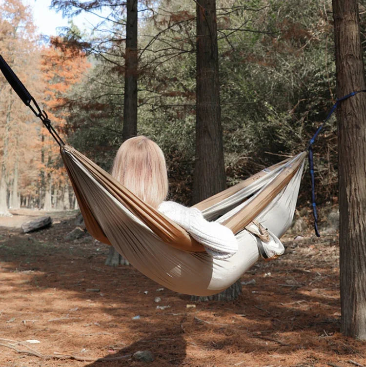 Aufblasbare Outdoor-Doppelhängematte Anti-Rollover-Camping-Schaukel, Größe: 270x140cm, 270x140cm Aufblasbar Grün, 270x140cm Aufblasbar Blau, 270x140cm Aufblasbar Khaki