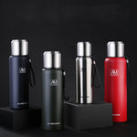 Isolierbecher aus 304er Edelstahl, großer Fassungsvermögen, Sport-Wasserbecher, Outdoor-Reisetopf, 500 ml, 750 ml, 1000 ml, 1500 ml