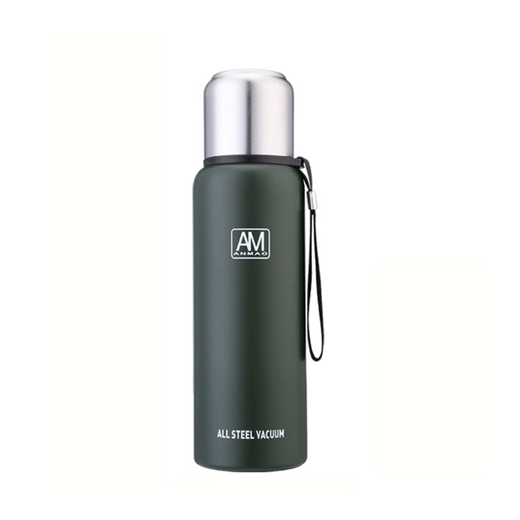 Isolierbecher aus 304er Edelstahl, großer Fassungsvermögen, Sport-Wasserbecher, Outdoor-Reisetopf, 500 ml, 750 ml, 1000 ml, 1500 ml