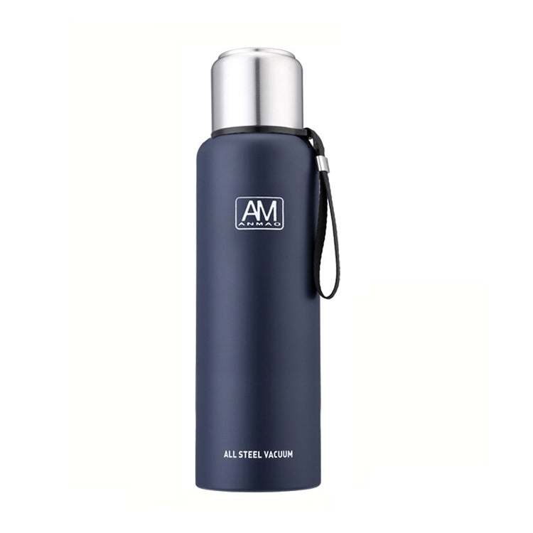 Isolierbecher aus 304er Edelstahl, großer Fassungsvermögen, Sport-Wasserbecher, Outdoor-Reisetopf, 500 ml, 750 ml, 1000 ml, 1500 ml