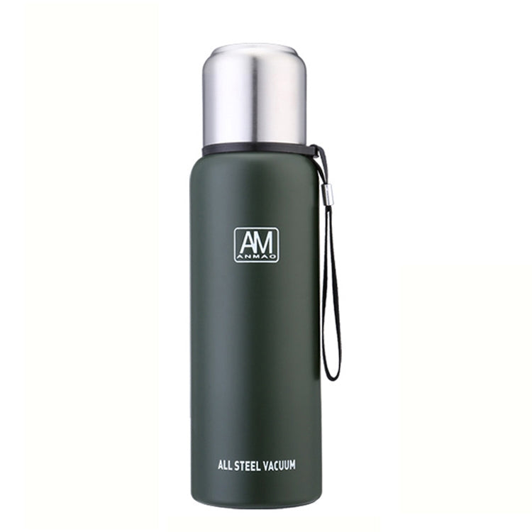 Isolierbecher aus 304er Edelstahl, großer Fassungsvermögen, Sport-Wasserbecher, Outdoor-Reisetopf, 500 ml, 750 ml, 1000 ml, 1500 ml