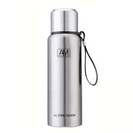 Isolierbecher aus 304er Edelstahl, großer Fassungsvermögen, Sport-Wasserbecher, Outdoor-Reisetopf, 500 ml, 750 ml, 1000 ml, 1500 ml
