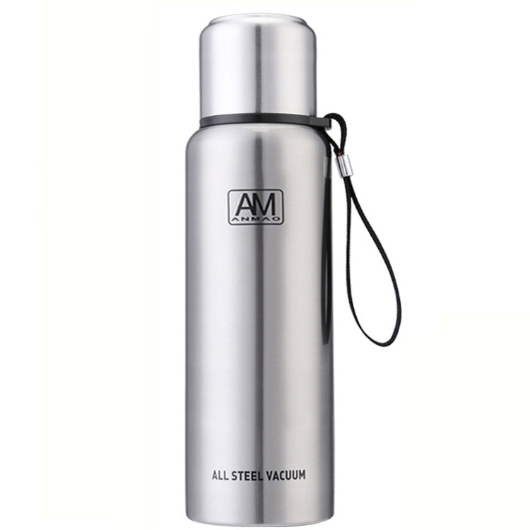 Isolierbecher aus 304er Edelstahl, großer Fassungsvermögen, Sport-Wasserbecher, Outdoor-Reisetopf, 500 ml, 750 ml, 1000 ml, 1500 ml