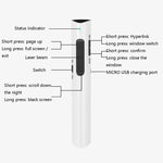 Deli 2.4G Flip Pen Business Präsentationsfernbedienung, 2801 Schwarz (rotes Licht), 2801 Weiß (rotes Licht), 2801G Schwarz (grünes Licht), 2801G Weiß (grünes Licht), TM2801 Schwarz (rotes Licht), TM2801 Weiß (rotes Licht)