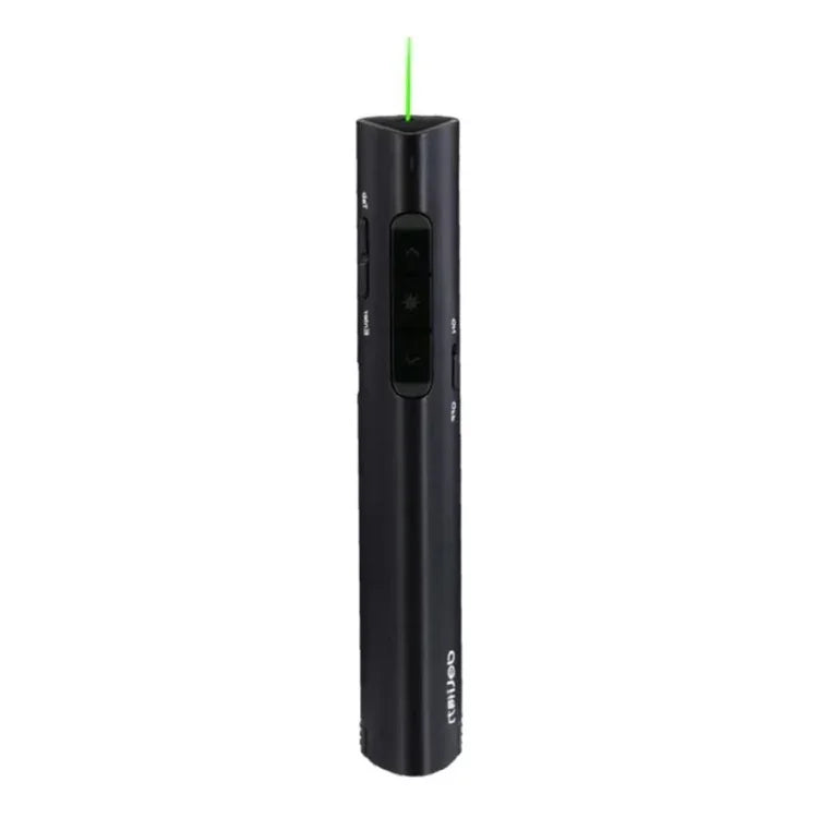 Deli 2.4G Flip Pen Business Präsentationsfernbedienung, 2801 Schwarz (rotes Licht), 2801 Weiß (rotes Licht), 2801G Schwarz (grünes Licht), 2801G Weiß (grünes Licht), TM2801 Schwarz (rotes Licht), TM2801 Weiß (rotes Licht)