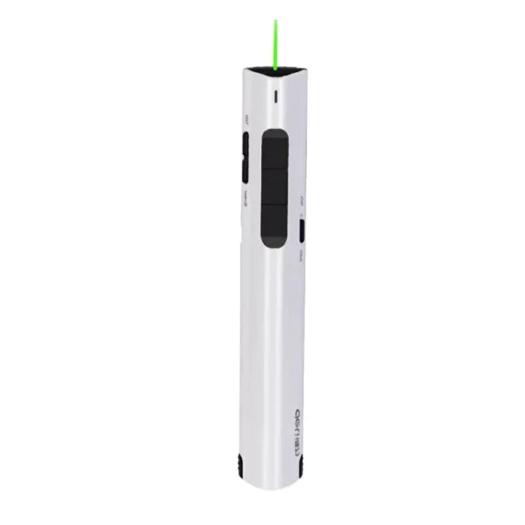 Deli 2.4G Flip Pen Business Präsentationsfernbedienung, 2801 Schwarz (rotes Licht), 2801 Weiß (rotes Licht), 2801G Schwarz (grünes Licht), 2801G Weiß (grünes Licht), TM2801 Schwarz (rotes Licht), TM2801 Weiß (rotes Licht)