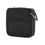 Anti-Rutsch Silikon Audio Aufbewahrungs-Schutzhülle für Bose Soundlink Micro, Silikonhülle Dunkelgrau, Silikonhülle Orange