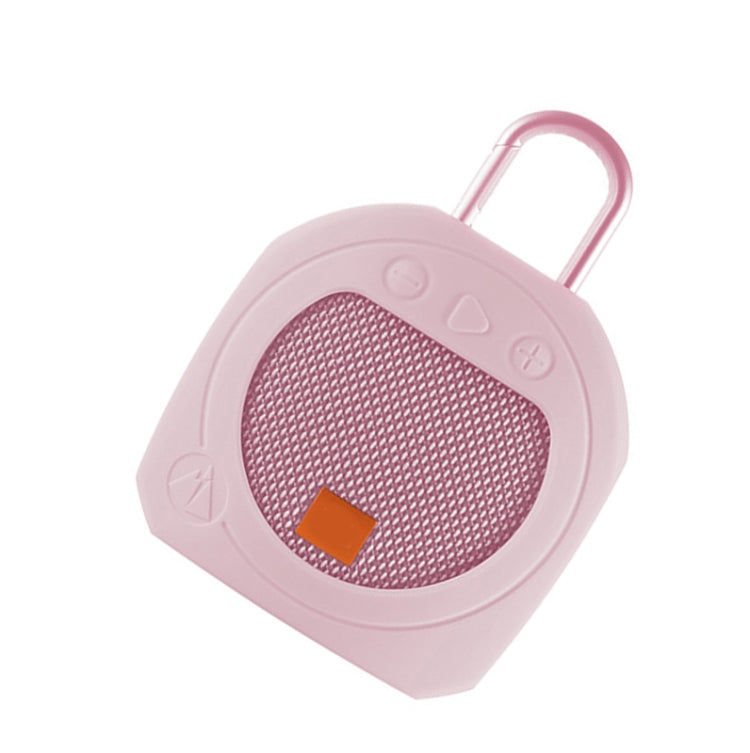 Silikon-Bluetooth-Lautsprecher-Schutzhülle, sturzsichere Aufbewahrungshülle für JBL Clip 3, Pink, Schwarz, Mittelgrau, Dunkelgrau-Blau, Türkis