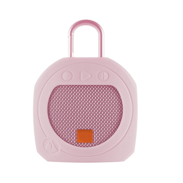 Silikon-Bluetooth-Lautsprecher-Schutzhülle, sturzsichere Aufbewahrungshülle für JBL Clip 3, Pink, Schwarz, Mittelgrau, Dunkelgrau-Blau, Türkis
